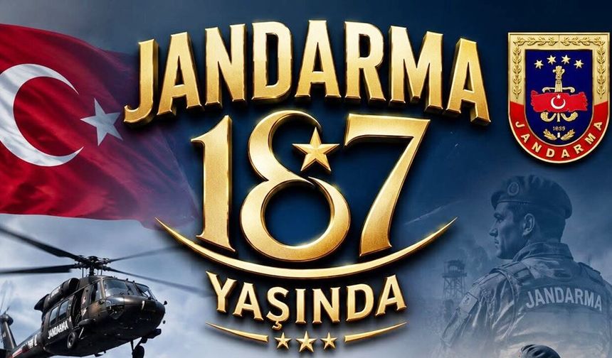 Kastamonu’da Jandarma Teşkilatı’nın 187. yıl dönümü törenle kutlandı