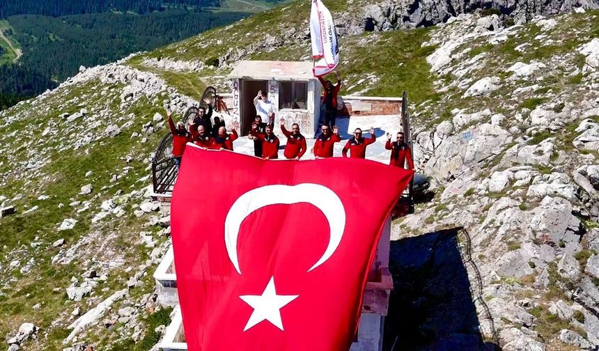 Kastamonu'da KAMPOFF, Koru Yaylası’nda milli duyguları zirveye taşıdı