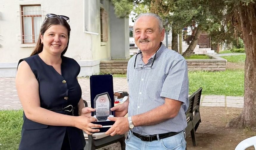 Taşköprü Sağlık Teşkilatının ‘Çakır’ abisi emekli oldu