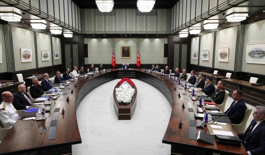 Milli Güvenlik Kurulu toplandı: 8 maddelik bildiri kamuoyuyla paylaşıldı