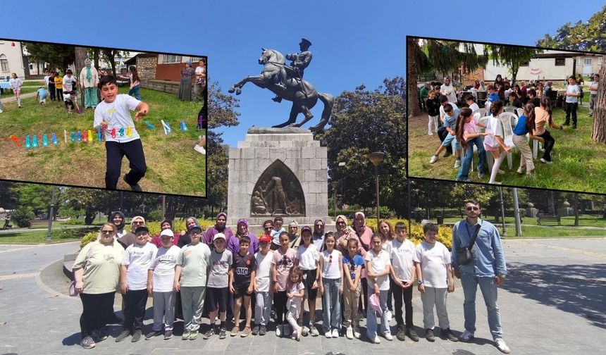 Miniklerin mezuniyet sevinci Taşköprü’den Samsun’a uzandı