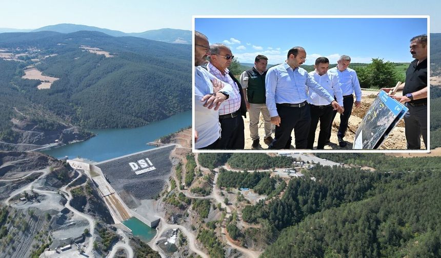 DSİ Genel Müdürü Taşköprü'de: Obrucak Barajı’nda üst düzeyde inceleme