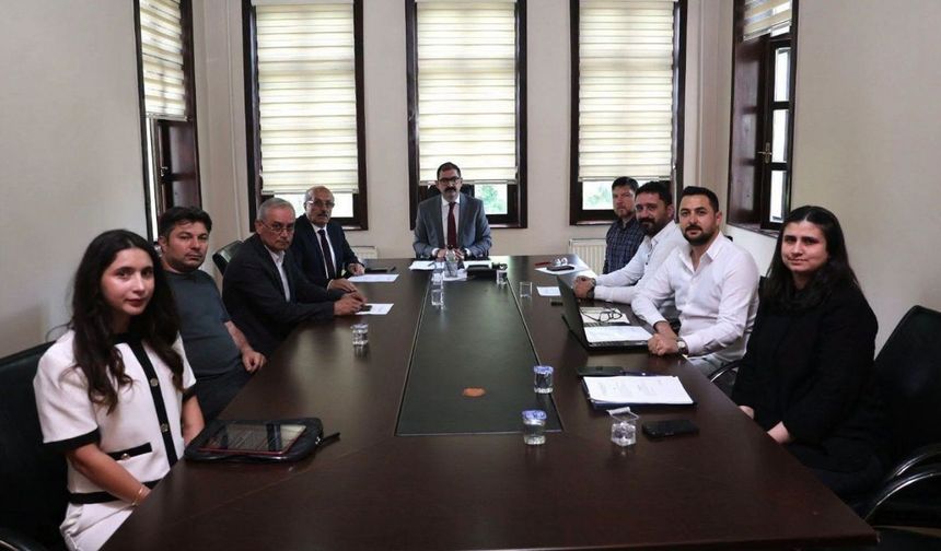 Taşköprü OSB için önemli toplantı: Yatırım süreci masaya yatırıldı