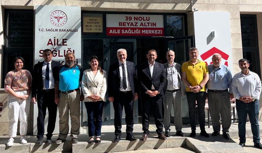 Kastamonu İl Sağlık Müdürü Yavuzyılmaz, Taşköprü’de ziyaretlerde bulundu
