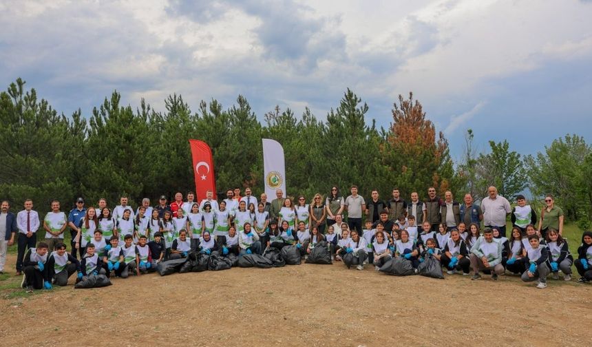 Taşköprü’de orman yangınlarına karşı bilinç için el ele verdiler