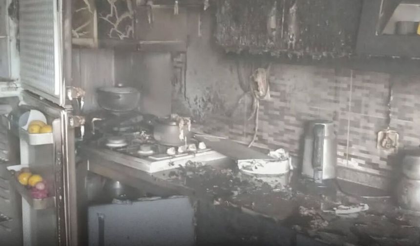 Kastamonu'da müstakil evde yangın: 1 kişi yaralandı