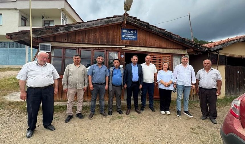 AK Parti Taşköprü teşkilatından köy ziyaretleri