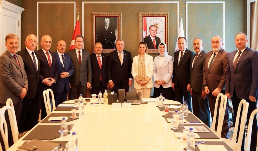 Kastamonu heyetinden Ankara’da kritik ziyaret: Başkan Arslan'da Ankara'da