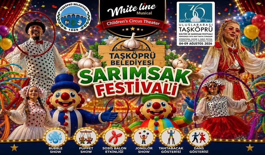 Kastamonu'da çocuklar bu festivali bekliyor: Taşköprü'de çılgın eğlence