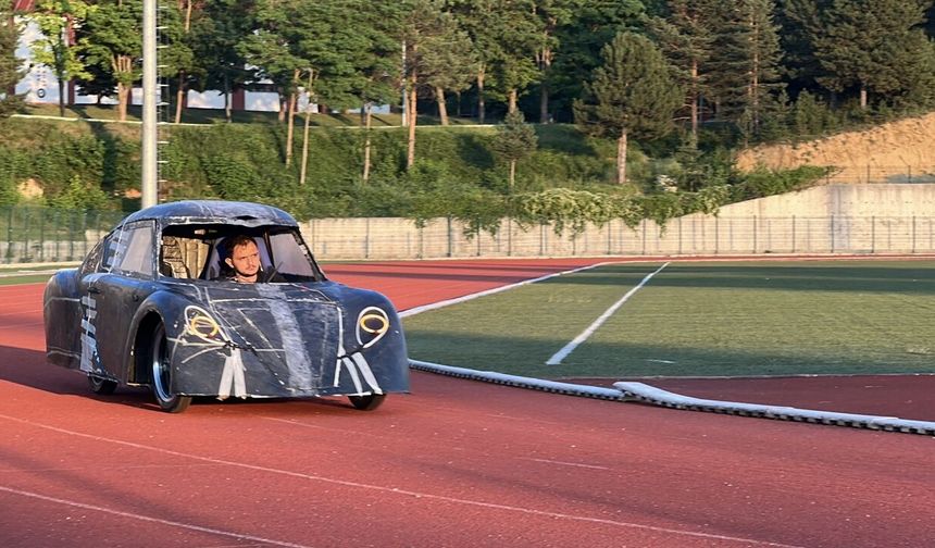 Kastamonu'da elektrikli araç yaptılar: 'Atabey Gazi' TEKNOFEST'e hazırlanıyor