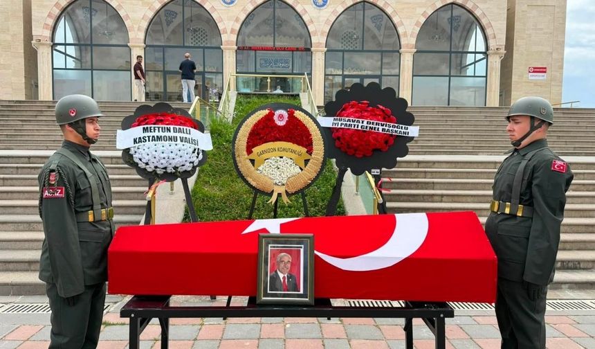 Kastamonu’da Kıbrıs Gazisi Emin Hırlı son yolculuğuna uğurlandı