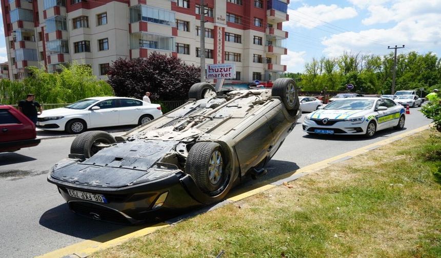 Kastamonu'da feci kazanın detayları belli oldu: Takla atan otomobilde 1 yaralı