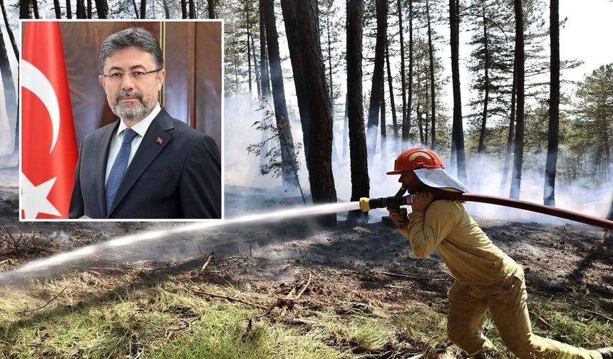 Kastamonulu Bakan Yumaklı: ‘Orman yangınıyla mücadelede 28 bin personelimiz var’