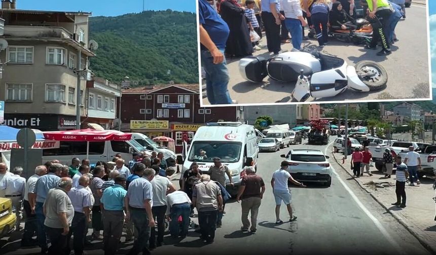 Kastamonu'da korkutan kaza: Kadın hastanelik oldu!