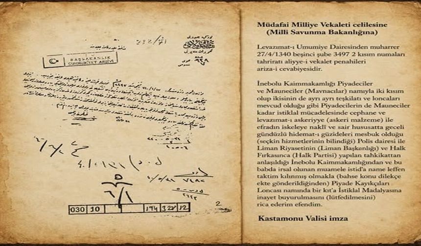 Kastamonu’da, Milli Savunma Bakanlığı yazışmaları gün yüzüne çıktı