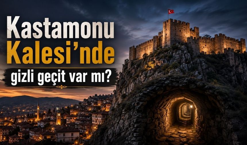 Kastamonu Kalesi’nde gizli geçit var mı? İşte detaylar