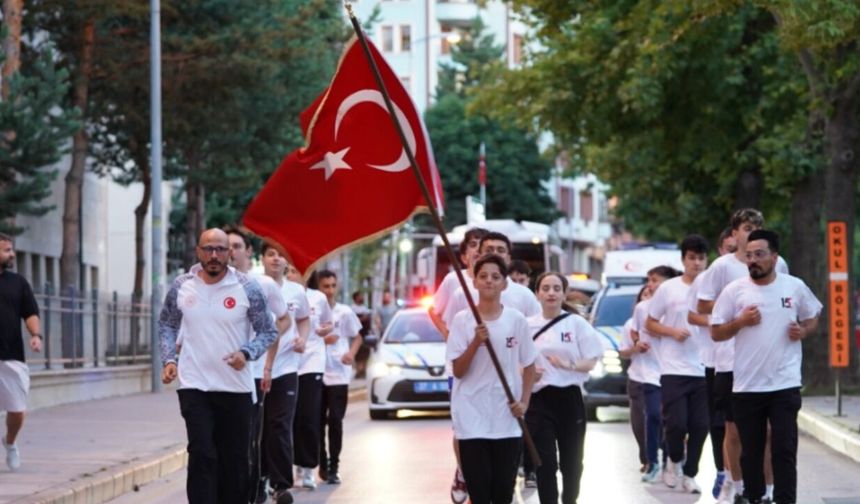 Kastamonu'da 15 Temmuz ruhu Sancak Koşusu ile yaşatıldı