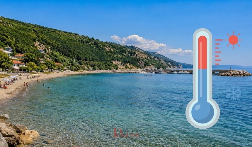 Kastamonu’da deniz suyu sıcaklığı kaç derece oldu? 11 Temmuz verileri