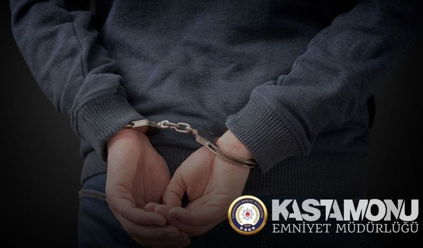 Kastamonu’da kesinleşmiş hapis cezası bulunan 2 kişi kıskıvrak yakalandı