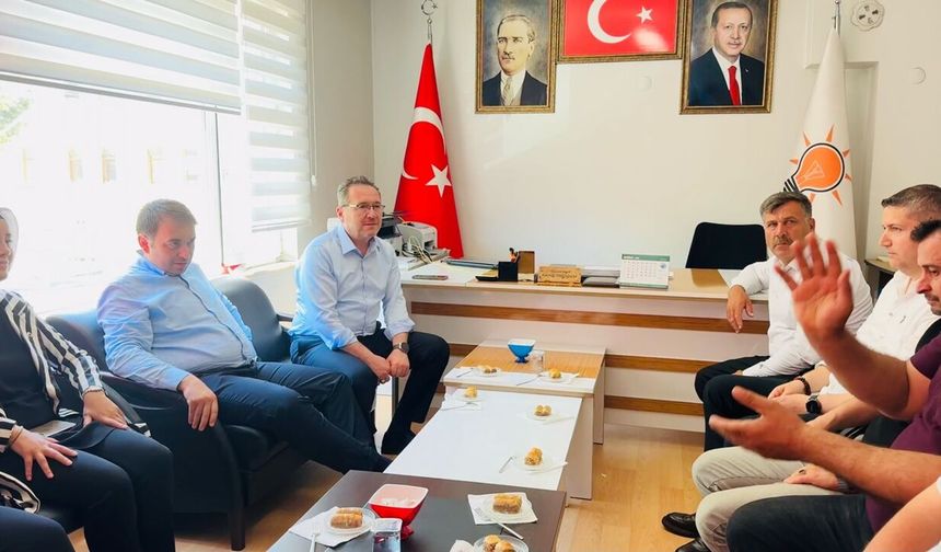 AK Parti Kastamonu Teşkilatından Taşköprü’ye ziyaret