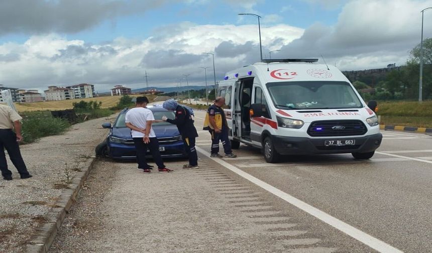 Kastamonu'da korkutan iki kaza: 1 Yaralı