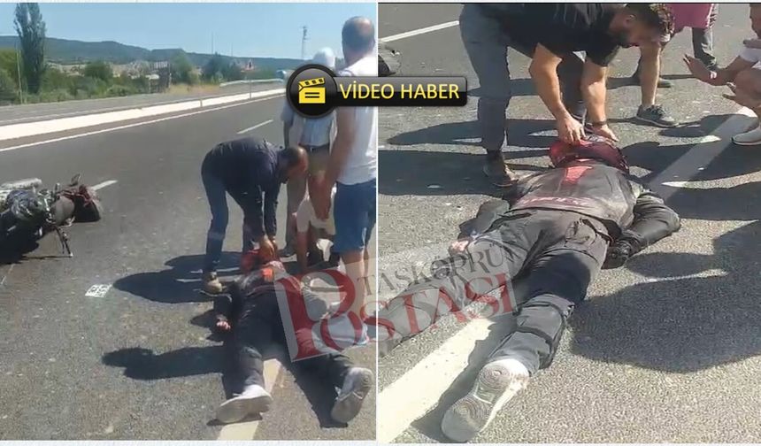 Taşköprü’de feci kaza: Gören yardıma koştu
