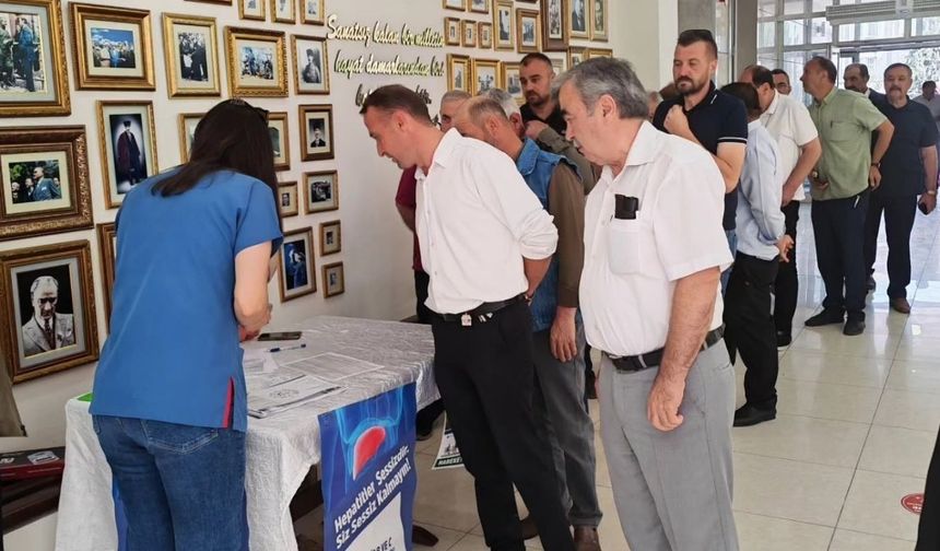 Taşköprü’de hepatite karşı farkındalık çağrısı