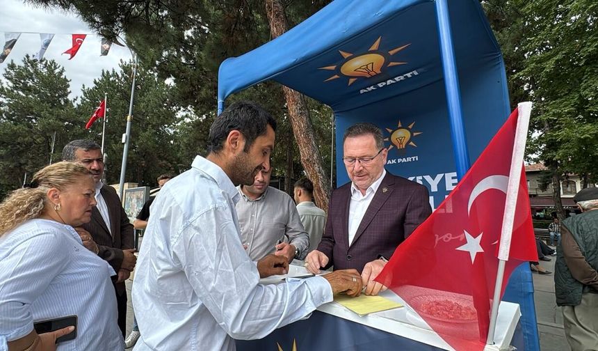 AK Parti Kastamonu Teşkilatından Taşköprü’de yoğun program
