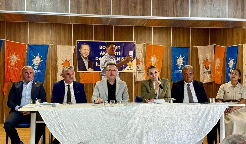 Kastamonu Milletvekili Ekmekci, Bozkurt’ta istişare toplantısına katıldı