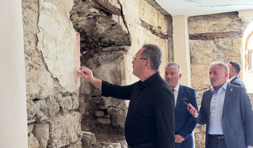Kastamonu'da 16. Yüzyıllık Tarihi Camide restorasyon başladı