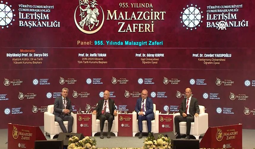 Kastamonulu akademisyen Cumhurbaşkanlığı İletişim Başkanlığında Malazgirt Zaferi'ni anlattı