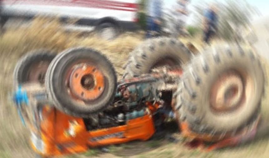 Kastamonu'da feci traktör kazası: Devrilen traktörün altında can pazarı!
