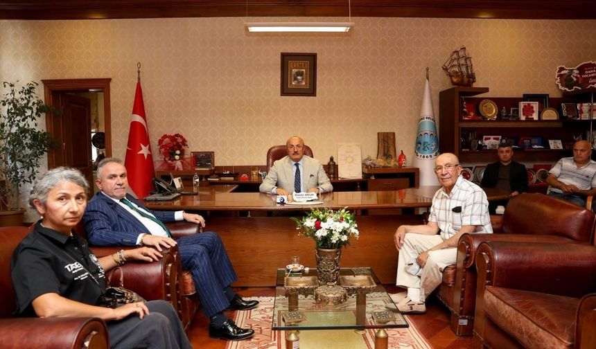 Cumhurbaşkanı Başdanışmanı’ndan Taşköprü Belediye Başkanı Arslan’a ziyaret