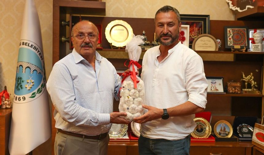 Eskipazar Belediye Başkanı Serkan Cıva'dan Taşköprü Belediyesi'ne ziyaret