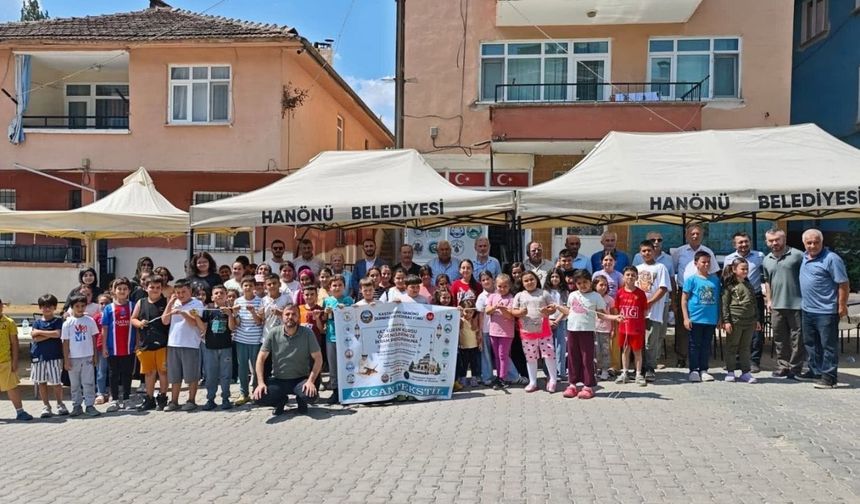 Hanönü’de Yaz Kur’an Kursu öğrencilerine gönül buluşması