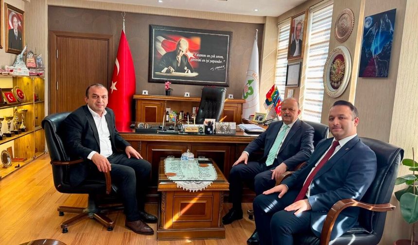 Hanönü'nde Vali Dallı ve Kaymakam Uslu'dan belediyeye ziyaret
