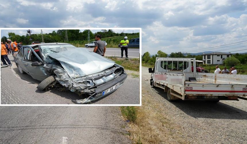Kastamonu'da feci kaza: Yaralılar var..!