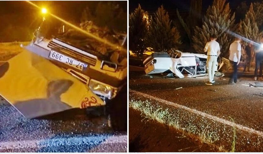 Feci kaza: Kastamonu plakalı otomobilde can pazarı