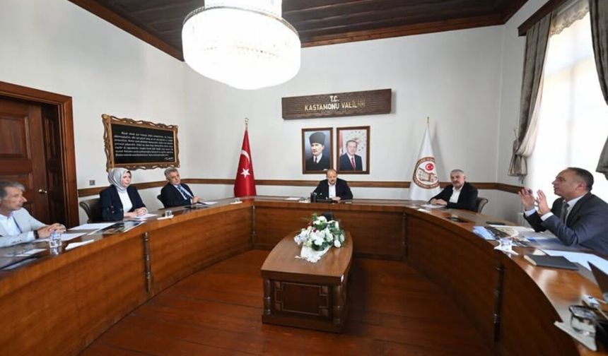 Kastamonu’da jeopark çalışmaları için kritik toplantı: Projeler masaya yatırıldı