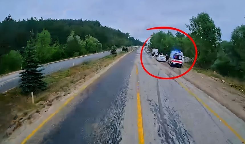 Kastamonu’da otomobil şarampole uçtu: 2 yaralı