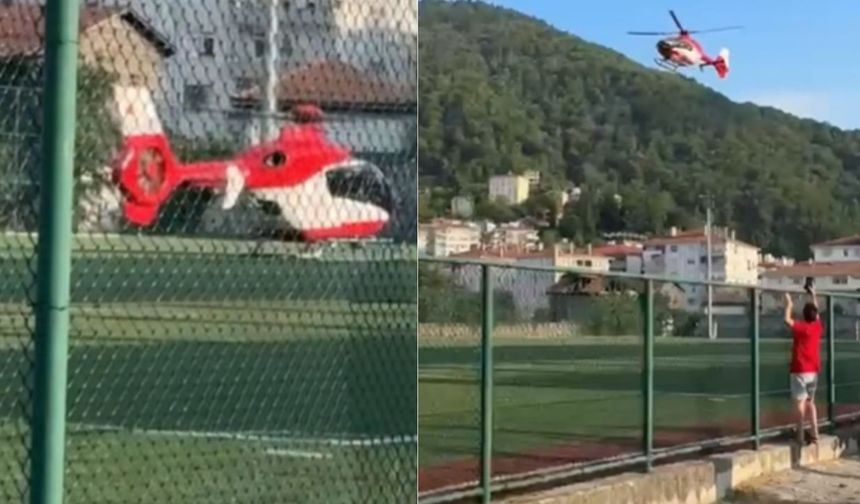Kastamonu’dan Ankara’ya kritik sevk: 1 yaşındaki bebek helikopterle taşındı