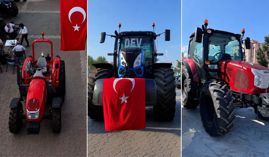 Taşköprü’de İtalyan rüzgârı: Landini ve McCormick çiftçilerin ilgi odağı oldu