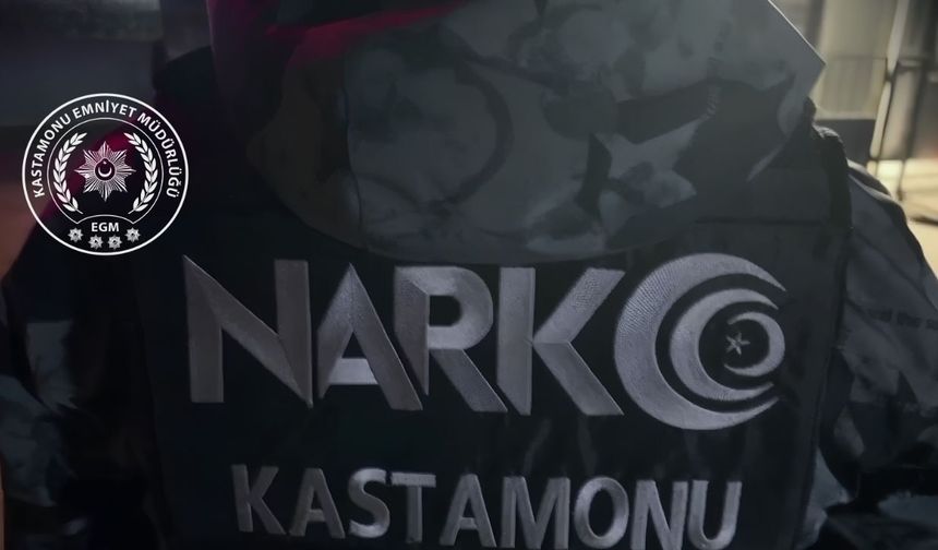 Kastamonu’da narkotik darbe: 2 şüpheli tutuklandı