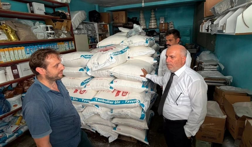 Sel mağduru Cide esnafına SGK kolaylıkları anlatıldı