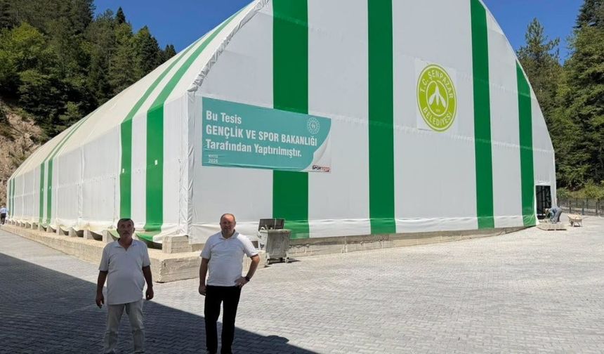 Şenpazar’ın spor tesislerinde dönüşüm başladı