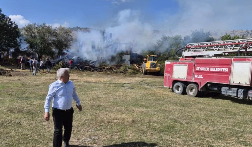 Seydiler'deki yangında bilanço netleşti: Başkan Erdoğan'dan açıklama