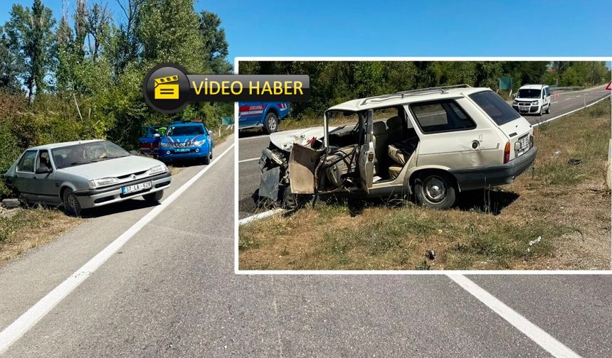 Taşköprü’de feci kazanın detayları belli oldu: Hastaneye kaldırıldı