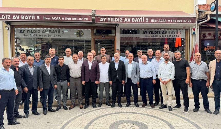 AK Parti'den Taşköprü’de muhtarlarla buluşma