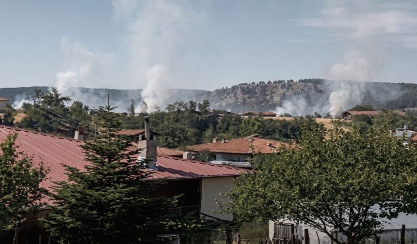 Taşköprü’de bir yangın daha! Ekipler sevk edildi
