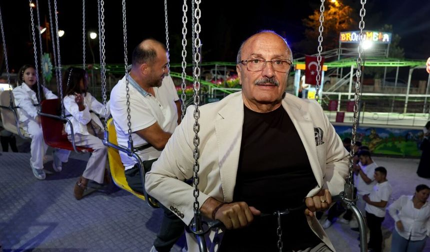 Taşköprü’de festival sonrası lunapark keyfi: Başkan Arslan’dan renkli paylaşım